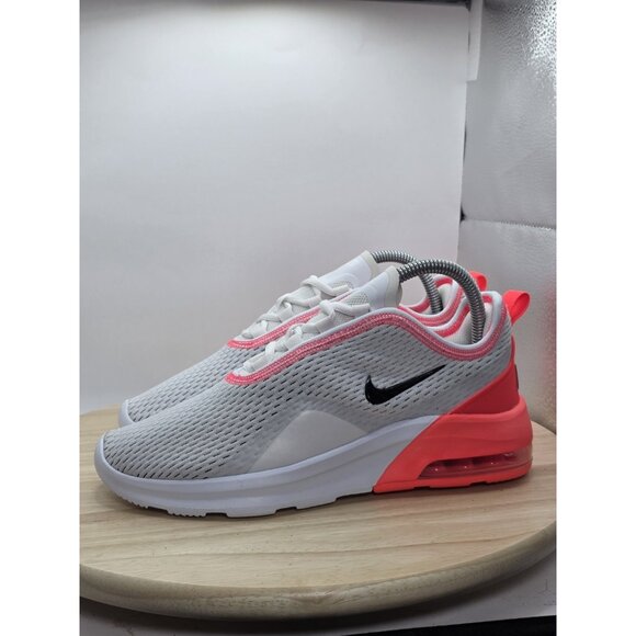 Nike Air Max 270 Motion 2 Women 7.5 Running Shoes White Flash Crimson AO0352-108 - Picture 1 of 9